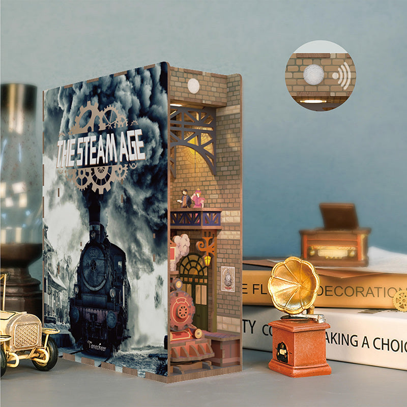 The Steam Age Book Nook Tonecheer
