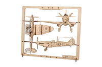 Fighter Aircraft 2.5D Puzzle Ugears