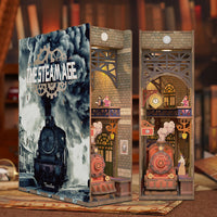 The Steam Age Book Nook Tonecheer