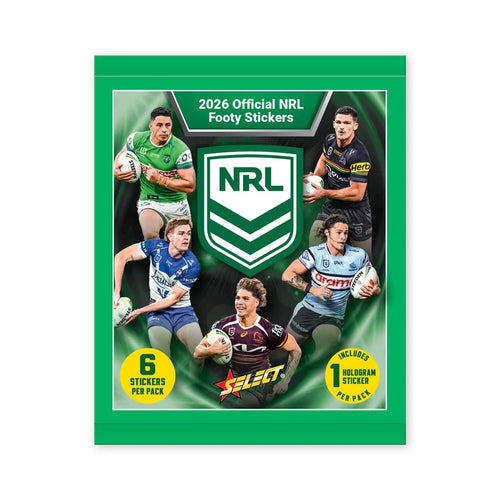 2026 NRL Stickers Book + 5 Packs