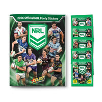 2026 NRL Stickers Book + 5 Packs