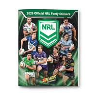 2026 NRL Stickers Book + 5 Packs
