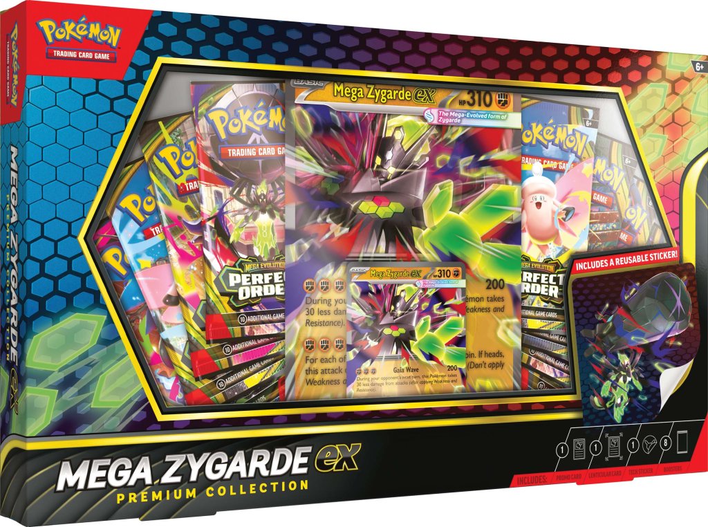 Pokemon TCG: Mega Zygarde ex Premium Collection Box NEW