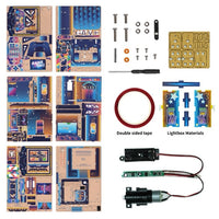 Cyber Game City Desktop Storage Tonecheer