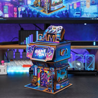 Cyber Game City Desktop Storage Tonecheer