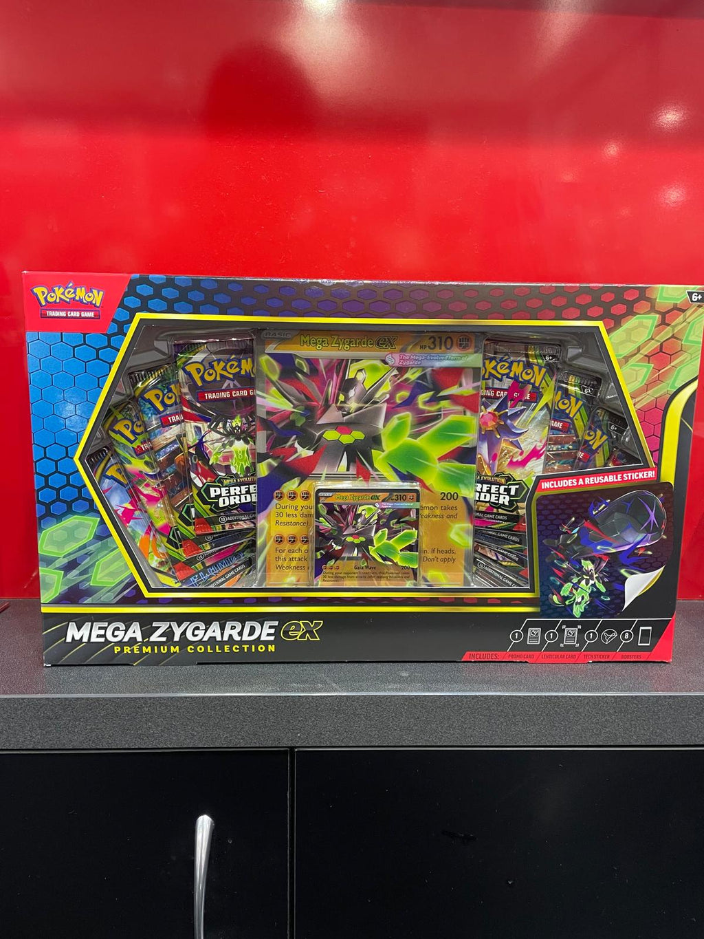 Pokemon TCG: Mega Zygarde ex Premium Collection Box NEW