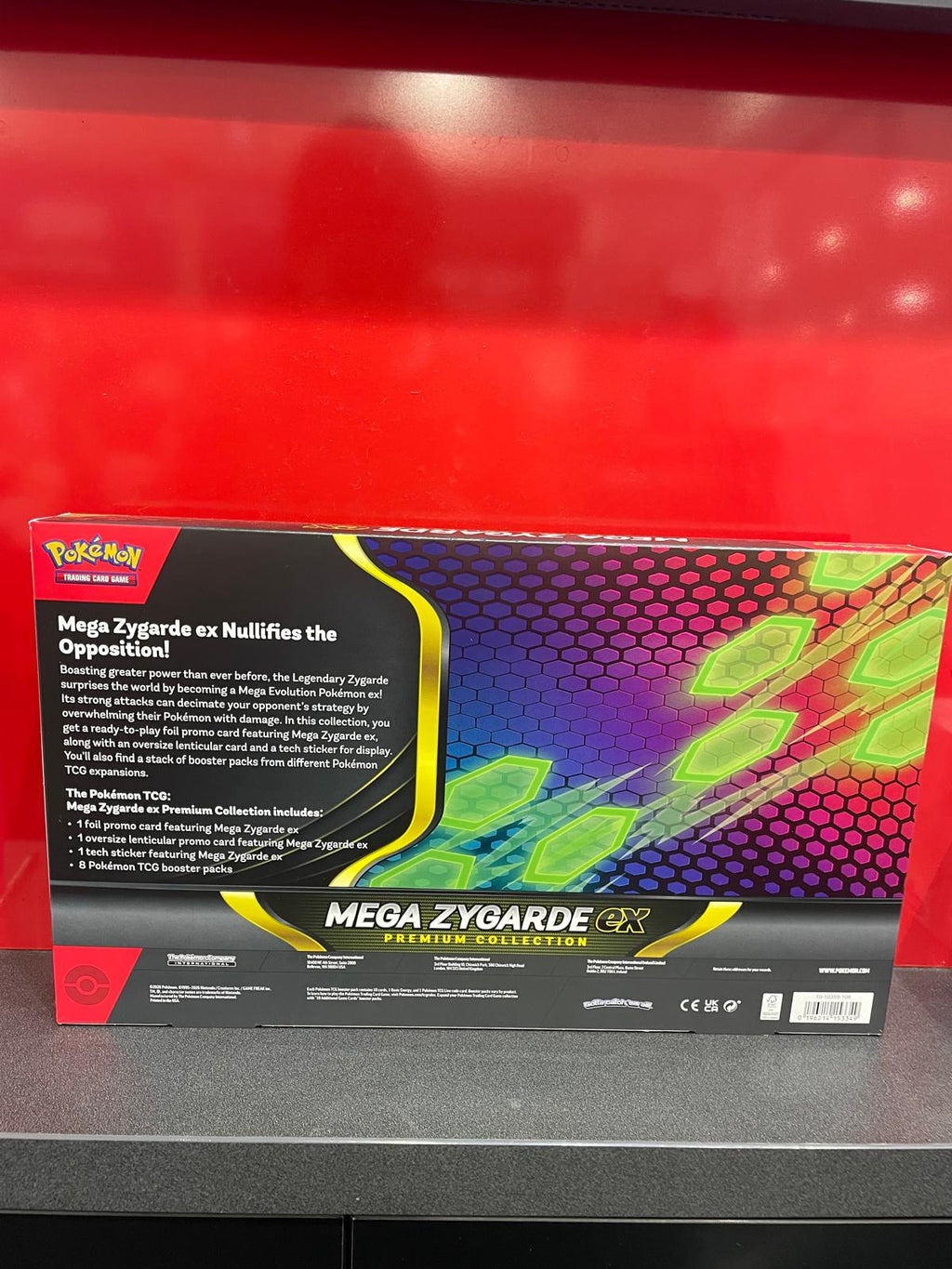 Pokemon TCG: Mega Zygarde ex Premium Collection Box NEW