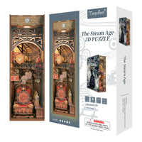 The Steam Age Book Nook Tonecheer